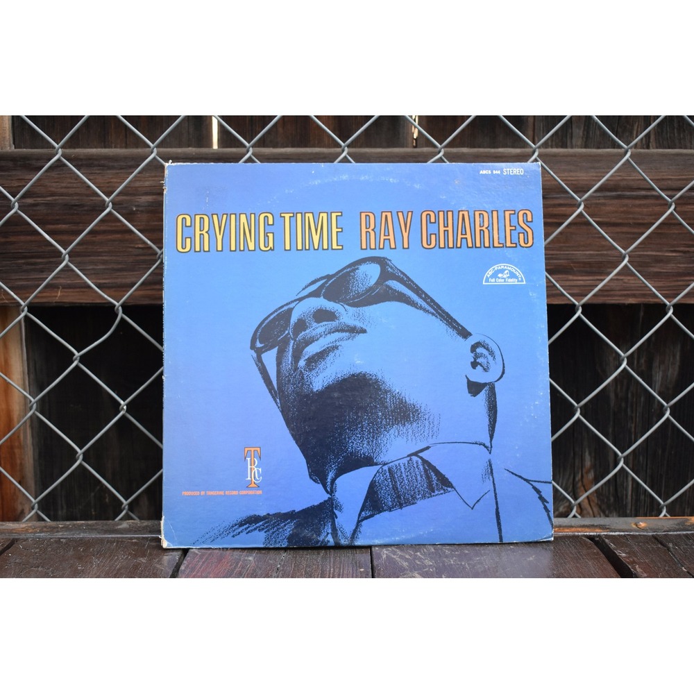 Ray Charles Crying Time Vinyl LP Rare 1966 US Misprint Pressing ABCS 544 Soul